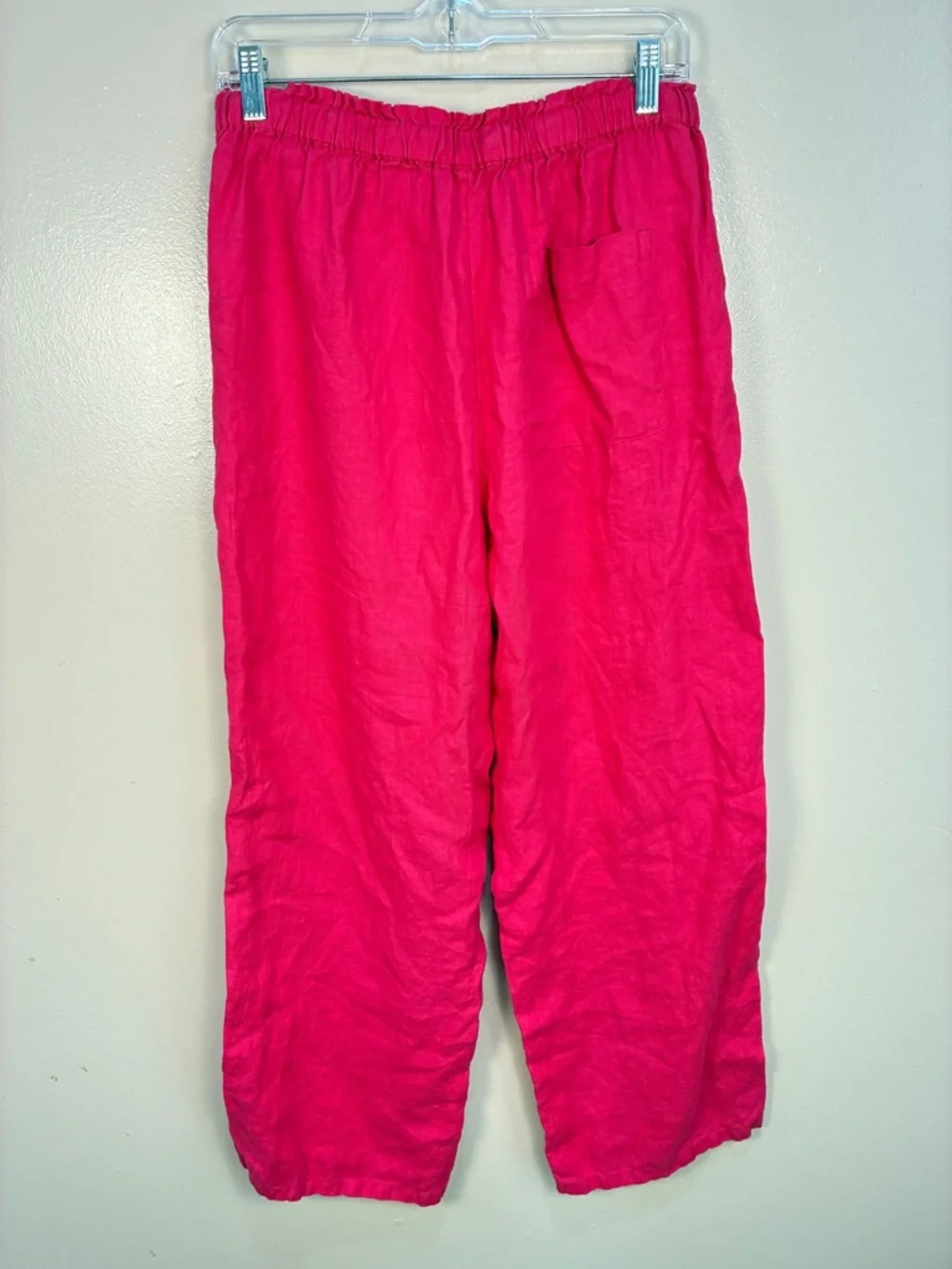 J.Crew 100% Linen Wide Leg Pull On Pants - Picture 2 of 11